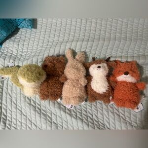 Jellycat “little” series, set of five